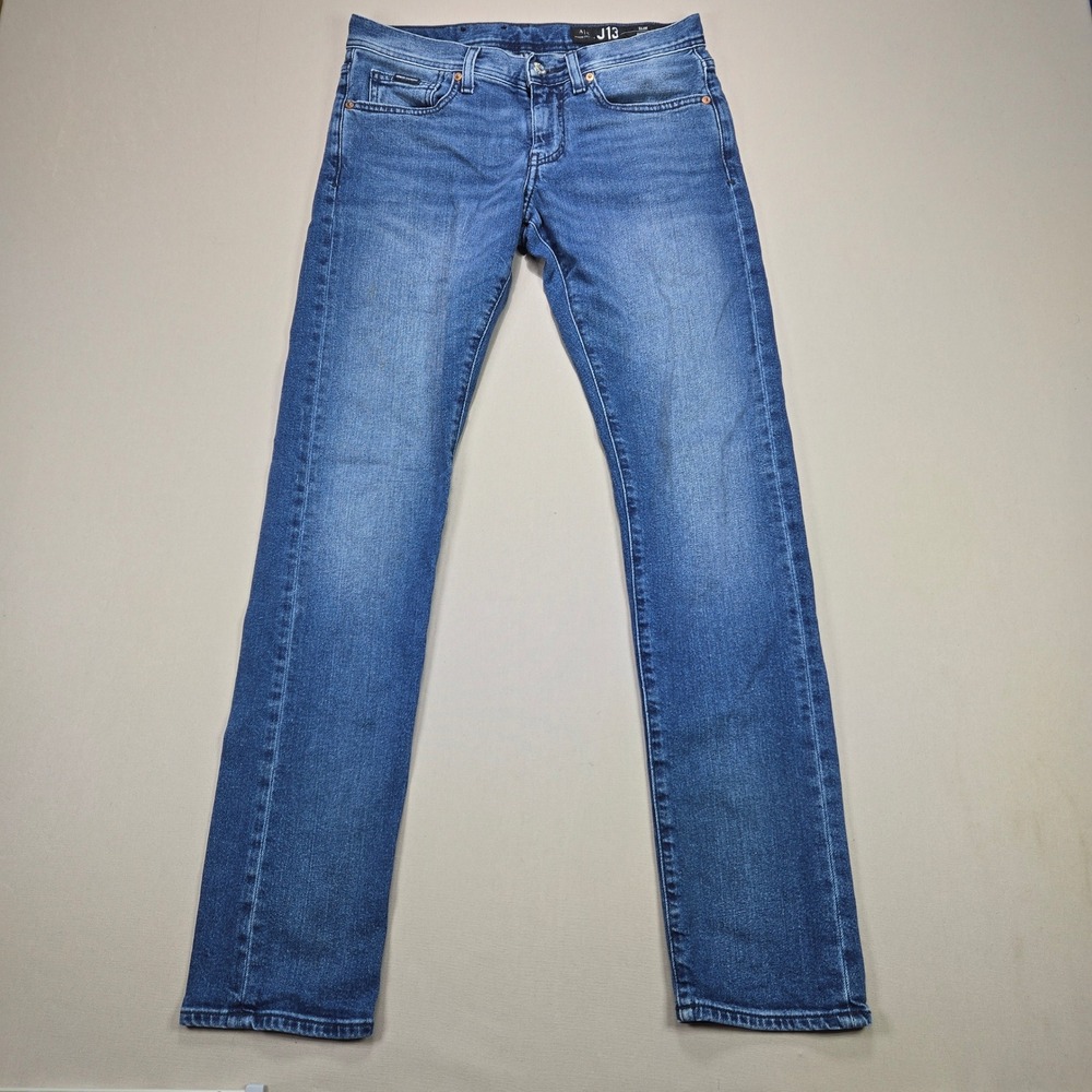 ARMANI EXCHANGE J13 Slim Fit Blue Wash Denim Jeans Mens Size 29